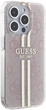 Панель Guess IML 4G Gold Stripe для Apple iPhone 15 Pro Pink (GUHCP15LH4PSEGP) - зображення 4