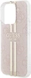 Панель Guess IML 4G Gold Stripe для Apple iPhone 15 Pro Pink (GUHCP15LH4PSEGP) - зображення 6