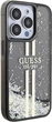 Панель Guess Liquid Glitter Gold Stripes для Apple iPhone 15 Pro Black (GUHCP15LLFCSEGK) - зображення 4