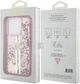 Панель Guess Liquid Glitter Gold Stripes для Apple iPhone 15 Pro Pink (GUHCP15LLFCSEGP) - зображення 7