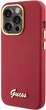Etui Guess Silicone Script Metal Logo & Frame do Apple iPhone 15 Pro Magenta (GUHCP15LSMBSLM) - obraz 2
