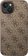 Панель Guess 4G Metal Gold Logo для Apple iPhone 15 Plus/14 Plus Brown (GUHCP15MG4GFBR) - зображення 3