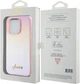 Панель Guess Saffiano Iridescent Script для Apple iPhone 15 Pro Pink (GUHCP15LPSAIRSP) - зображення 8