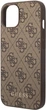 Панель Guess 4G Metal Gold Logo для Apple iPhone 15 Plus/14 Plus Brown (GUHCP15MG4GFBR) - зображення 6