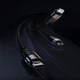 USB кабель 3в1 Micro USB/Lightning/Type-C Baseus StarSpeed One-for-three Fast Charging (1.2м, 3.5A). Black - изображение 2