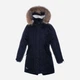 Подростковое зимнее пальто для девочки Huppa Vivian 1 12490120-00009 152 см Черное (4741468795782) - изображение 1