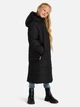 Подростковое зимнее пальто для девочки Huppa Nina 12590030-00009 140 см Черное (4741632123656) - изображение 1