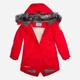 Подростковое зимнее пальто для девочки Huppa Vivian 12490020-70004 152 см Красное (4741468795348) - изображение 4
