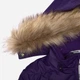 Детское зимнее пальто для девочки Huppa Yacaranda 12030030-70073 128 см Лиловое (4741468562292) - изображение 4