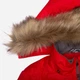 Подростковое зимнее пальто для девочки Huppa Yacaranda 12030030-70004 140 см Красное (4741468936147) - изображение 5