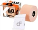 Кинезио тейп D3 K6.0 5 см x 6 м Бежевый (9421902827310) - изображение 1