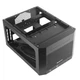 Компактный корпус для компьютера Cube miniITX, сталь, поддержка ATX БП, черный - изображение 8