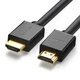 Кабель HDMI M - M, 5.0 м, V2.0 Cafule 4K, HD104 UGREEN Чорний - изображение 1