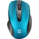 Беспроводная мышь Defender Prime MB-053, оптическая, 1600 dpi, 6 кнопок, бесшумная, бирюзовая (LKMTR_809711) - изображение 1