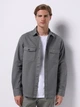 Рубашка хлопковая мужская Colin's CL1075294GRA S Gray (8684112932927) - изображение 1