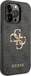 Панель Guess 4G Big Metal Logo для Apple iPhone 15 Pro Max Grey (3666339171575) - зображення 4