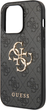 Панель Guess 4G Big Metal Logo для Apple iPhone 15 Pro Max Grey (3666339171575) - зображення 5
