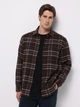 Рубашка хлопковая мужская Colin's CL1076281DBR M Dark brown (8684112963167) - изображение 1