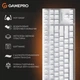 Клавиатура GamePro Genesis Joker MK124W Outemu Red Swithes USB White - изображение 19