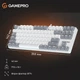 Клавиатура GamePro Genesis Metallic MK110W Outemu Red Swithes USB White - изображение 18