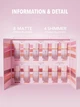 Набор из 12 румян SHEGLAM Color Bloom Shimmer & Matte Collection Set - изображение 5