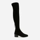 Muszkieterki damskie zamszowe Steve Madden Salvador Boot SM11002711-001 40 25.4 cm Czarne (8720857168983) (955555901867125) - Outlet - obraz 1