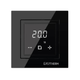 Терморегулятор EASYTHERM ET-45 Wi-Fi для электрического теплого пола с сенсорным экраном и защитой от детей черный 16 А 3200 Вт - изображение 1