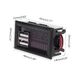 Индикатор уровня заряда аккумулятора с USB зарядкой 12 В (kt-6135) - изображение 3
