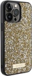 Панель Guess Rhinestone Metal Logo для Apple iPhone 15 Pro Max Gold (3666339153557) - зображення 4