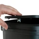 Відро для сміття MBM HOME BIN-04 10L ANTHRACITE пластикове антрацитове - зображення 8