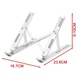 Складная подставка для ноутбука и планшета 10"-13" Белая (kt-5852) - изображение 7