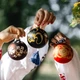 Ялинкова іграшка набір 3 шт Rizdviani Istorii Українські історії Кримський 10 см (4820001107180) - зображення 2