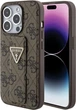 Панель Guess Grip Stand 4G Triangle Strass для Apple iPhone 15 Pro Max Brown (3666339197469) - зображення 1