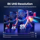 Кабель UGREEN DP120 DisplayPort на DisplayPort DP1.4 8K@60Hz 2м Black (25905) - изображение 6
