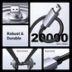 Кабель UGREEN DP122 Mini DisplayPort на DisplayPort DP1.4 8K@60Hz 1.5м Black (35283) - изображение 5