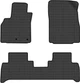 EVA коврики EVAtech в салон автомобиля для Renault Grand Scenic (III) 5 seats (moving armrest) AT 2009-2015 3 поколения Minivan EU Черный кант (RT1828ZB3RN2SBB) - изображение 1