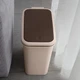 Ведро для мусора MBM HOME BIN-04 10L BEIGE пластиковое бежевое - изображение 4