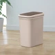 Ведро для мусора MBM HOME BIN-04 15L BEIGE пластиковое бежевое - изображение 1
