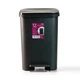 Ведро для мусора MBM HOME с крышкой и педалью BIN-13 12L ANTHRACITE Антрацитовое - изображение 14