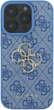 Панель Guess 4G Big Logo для Apple iPhone 16 Pro Blue (3666339327620) - зображення 3