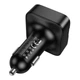 FM-модулятор в машину 3А 35W Hoco E87 Bluetooth/Type-C/USB черный (E87) - изображение 4