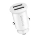 АЗУ Baseus Grain Car Charger 3.1А 2USB, White (CCALL-ML02) 4772252 - изображение 1