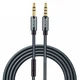 AUX cable 3.5mm HOCO UPA04 з Mic Сірий - изображение 1