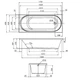 Ванна акриловая 170x70 см AM.PM X-Joy W94A-170-070W-A1 - изображение 6