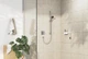Наружная часть термостатического смесителя скрытого монтажа для душа Hansgrohe DuoTurn E 75617000 - изображение 6