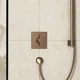 Наружная часть термостатического смесителя скрытого монтажа для душа Hansgrohe DuoTurn E 75617140 - изображение 5