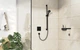 Наружная часть термостатического смесителя скрытого монтажа для душа Hansgrohe DuoTurn E 75617670 - изображение 2