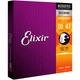 Струни для акустичної гітари Elixir 11002 Nanoweb 80/20 Bronze Acoustic Extra Light 10/47 - зображення 2