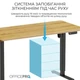 Компьютерный стол OfficePro ODE1470LWW Light Wood/White (ODE1470LWW) - изображение 9