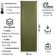 Туристический коврик Tramp Comfort 3 cm (UTRI-015-dark-olive) - изображение 5